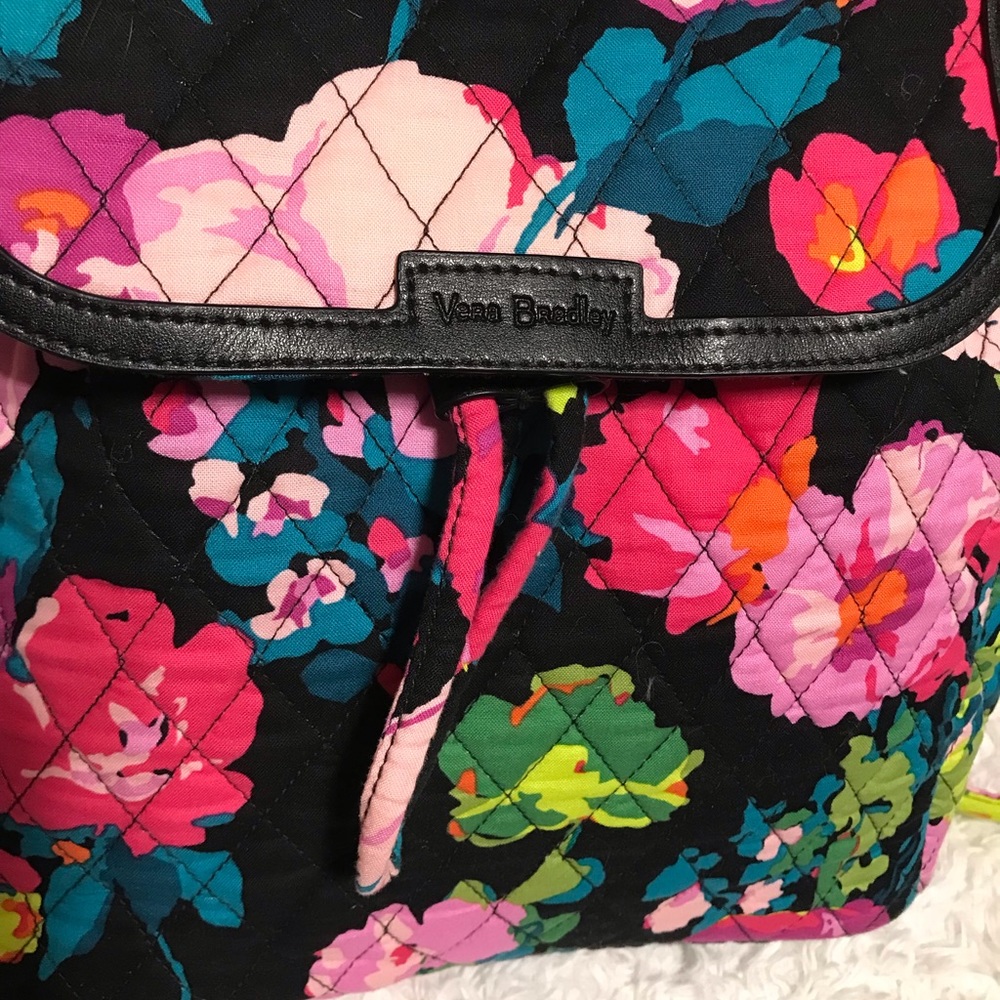 Vera Bradley Floral Backpack - Picture 5 of 12